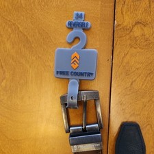 Free Country Reversible Belt Mens Brown/Black Leather Size 34