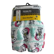 Peanuts Snoopy Woodstock Unisex Size XL Sleep Pajama Pants Drawstring Soft NEW