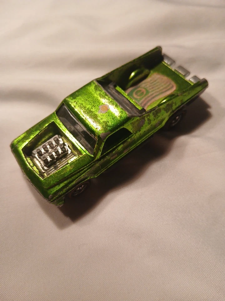 Hot Wheels Redline Seasider 1969 Light Apple зеленый Mattel винтажный - Изображение 2 из 4