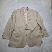 Lauren Ralph Lauren Mens 50R Tan Sport Coat 2 Button Single Vent Suit Jacket