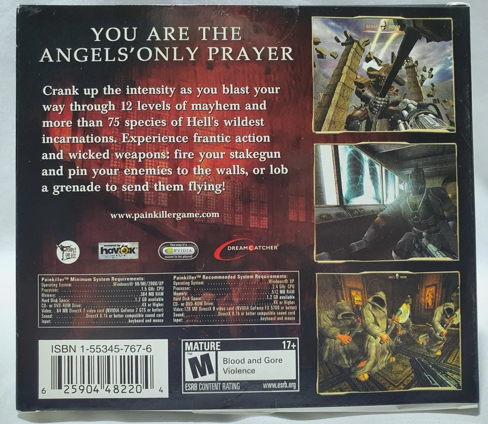 Painkiller Special Edition PC CD-ROM in Jewel Case NEW Factory Sealed - Image 2 of 4