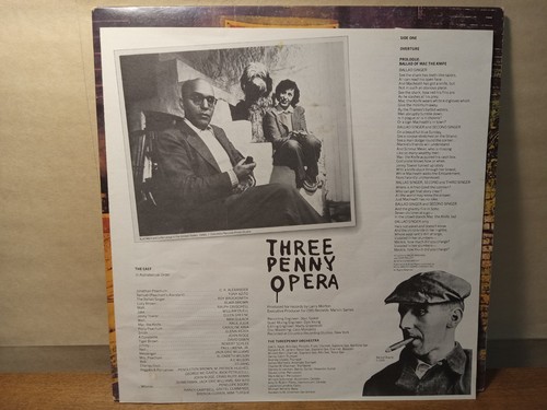 Threepenny Opera New York Shakespeare Festival LP EX + Lyric Insert QUAD,STEREO - Picture 6 of 6