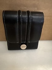 Vintage GARMIN Leather Carrying Slip Case Cover for 4.3" or smaller Nuvi GPS