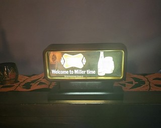 Vintage 1981 It's Miller Time Miller High Life Cash Register Light