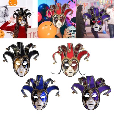 Halloween Karneval Maske Verkleiden Neuheit Dame Wandbild Rolle Deko Narr Maske