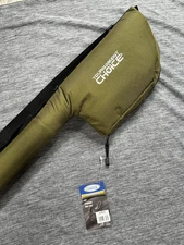 Academy Tournament Choice 45" Spinning Rod Case Olive Green Foam Lined Fishing