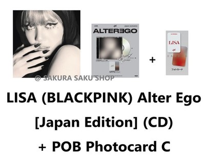 BLACKPINK LISA Alter Ego CD Japan Edition Solo Debut Album