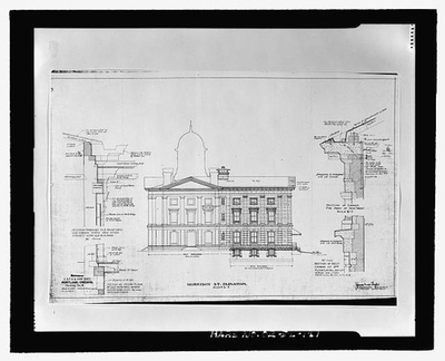 #ad 121. Extension U.S. P.O. amp; Court House Portland Oregon Drawing No. 8 $12.99