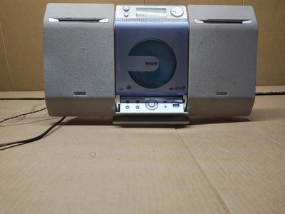 Philips MCM276R/37 WMA CD MP3 CD/CD-R/CD-RW AM/FM Stereo Works great No remote