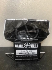 Ready Hour Emergency Food Ration Bars – 12 Bars  2400 Calories,