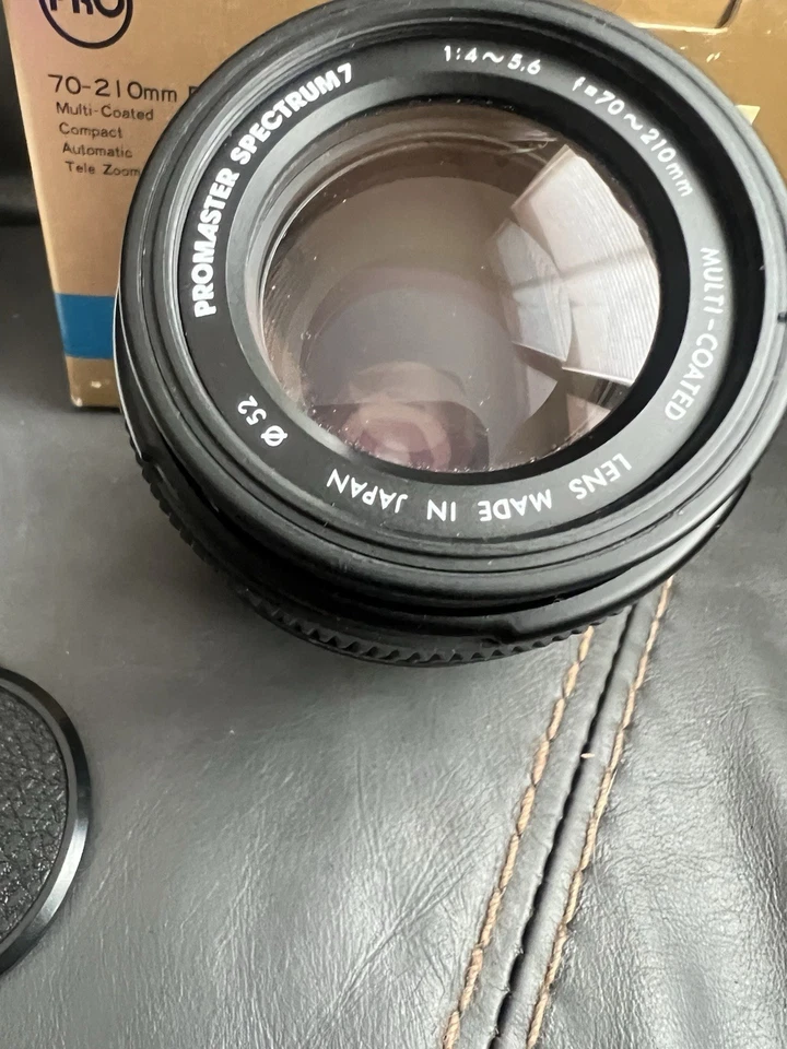 Promaster Spectrum 7 70-210mm F4-5.6 AF for Minolta and Sony A Mount Clean N Box - Image 2 of 4