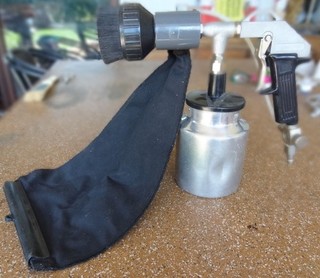 Druckluft Sandstrahlpistole mit Rückgewinnung
