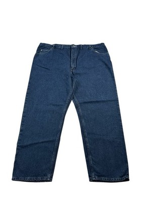 NWTWrangler Men s Five Star Premium Relaxed Fit Flex Blue Jeans 50X30 Denim