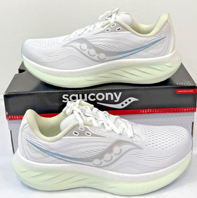New Saucony Ride 18 White Lettuce Women's S11000 152 Running | eBay