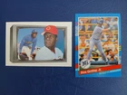 Ken Griffey/Griffey Jr (2) Card Lot 1989 Bowman Rookie Year HOF FREE SHIPPING