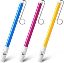 3 Pcs Slide Whistle Kid Toy,Blue, Yellow, Purple  Musical Toys for...