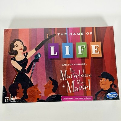 FACTORY SEALED The Game Of Life Marvelous Mrs. Maisel Edition Hasbro
