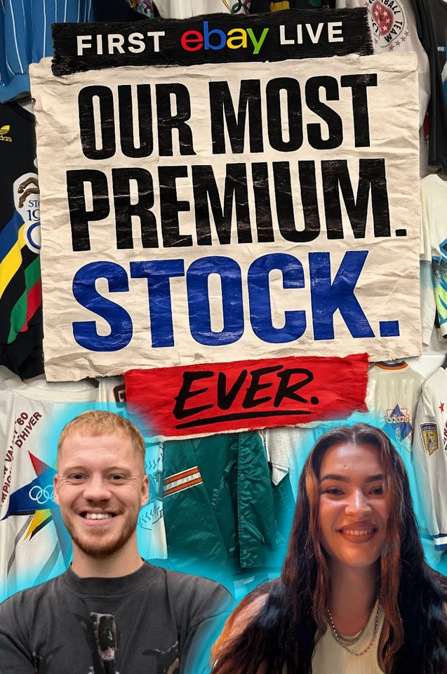 First Ebay Live - OUR BEST DROP EVER