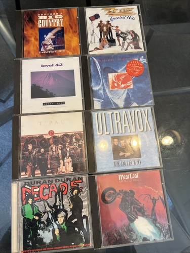 80er Künstler CD Alben Meat Loaf Big Country Duran T'Pau ZZ Top Dire Straits)