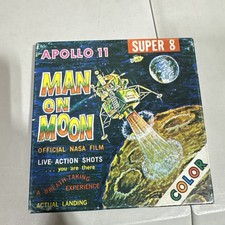 Apollo 11 Man On Moon Super 8mm Color