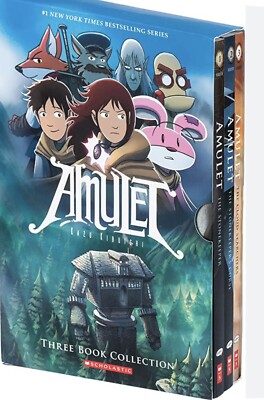 AMULET Books, VOLUMES 1,2,&3 SEALED