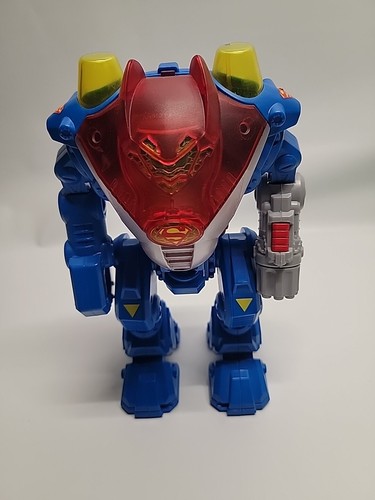 Fisher Price Imaginext DC Super Friends Superman exoskeleton Brainiac suit
