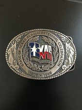 STATE OF TEXAS SESQUICENTENNIAL CELEBRATION BELT BUCKLE 1836-1986