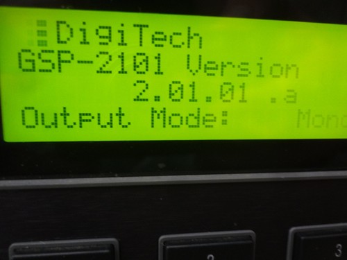 Digitech GSP-2101 Studio Tube Preamp/Multi Effects Guitar Processor  
