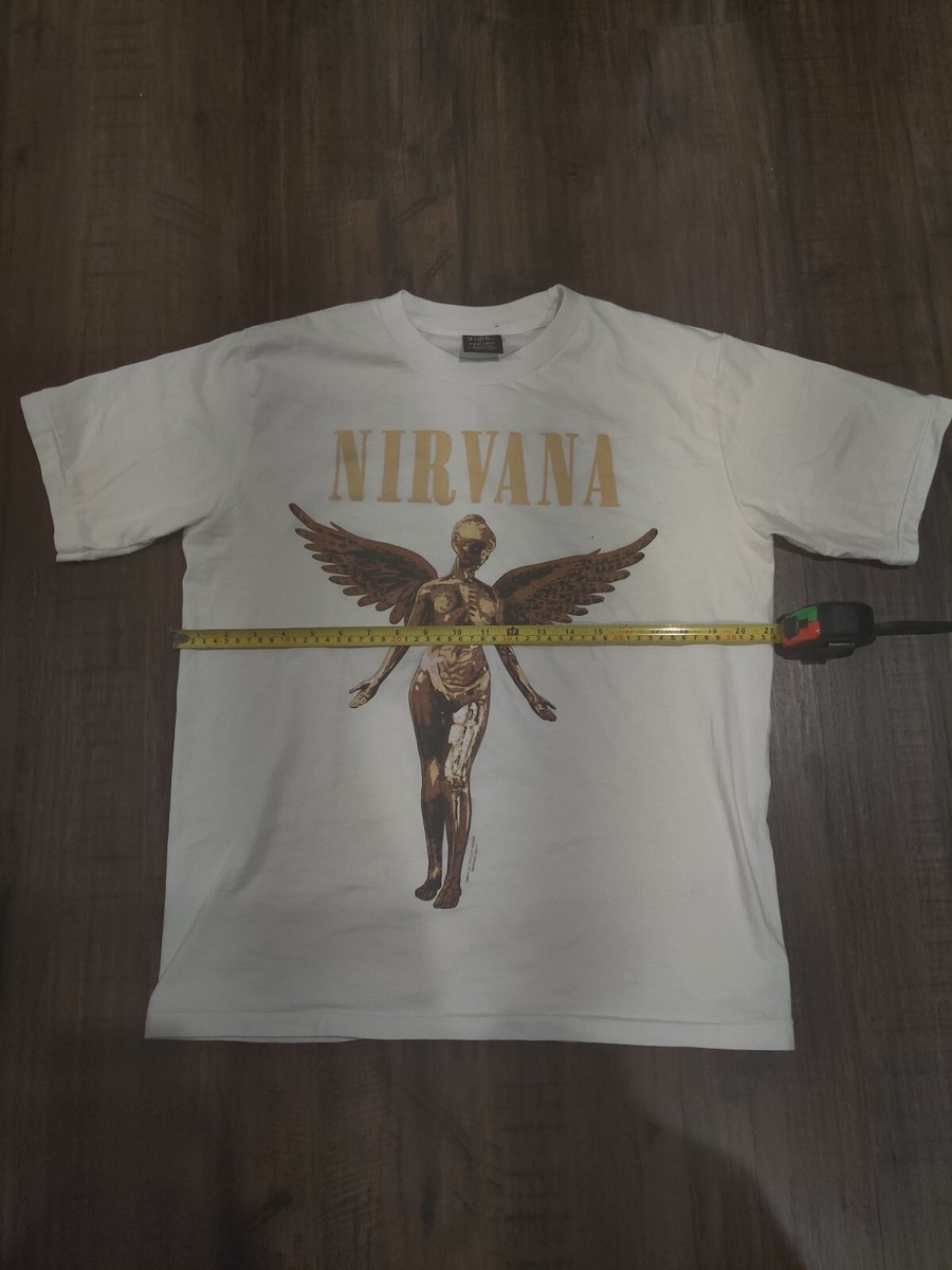 VTG Vintage Nirvana In Utero Shirt Giant Tag Tee Kurt Cobain VTG Vintage Nirvana In Utero Shirt Giant Tag Tee Kurt Cobain