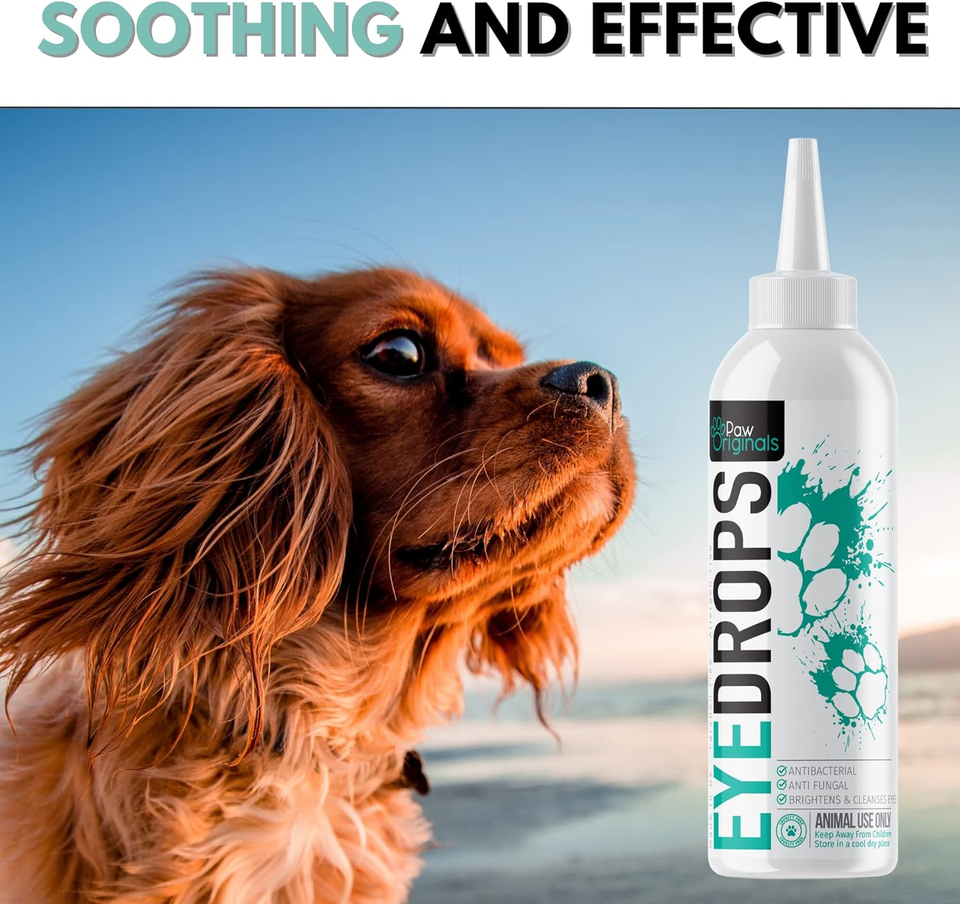 Paw Originals Dog Eye Drops Antibacterial & Anti Fungal Formula