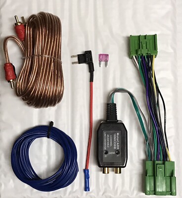 Add An Amp Amplifier Radio Adapter Interface Select GM Vehicles Chevy GMC RCA