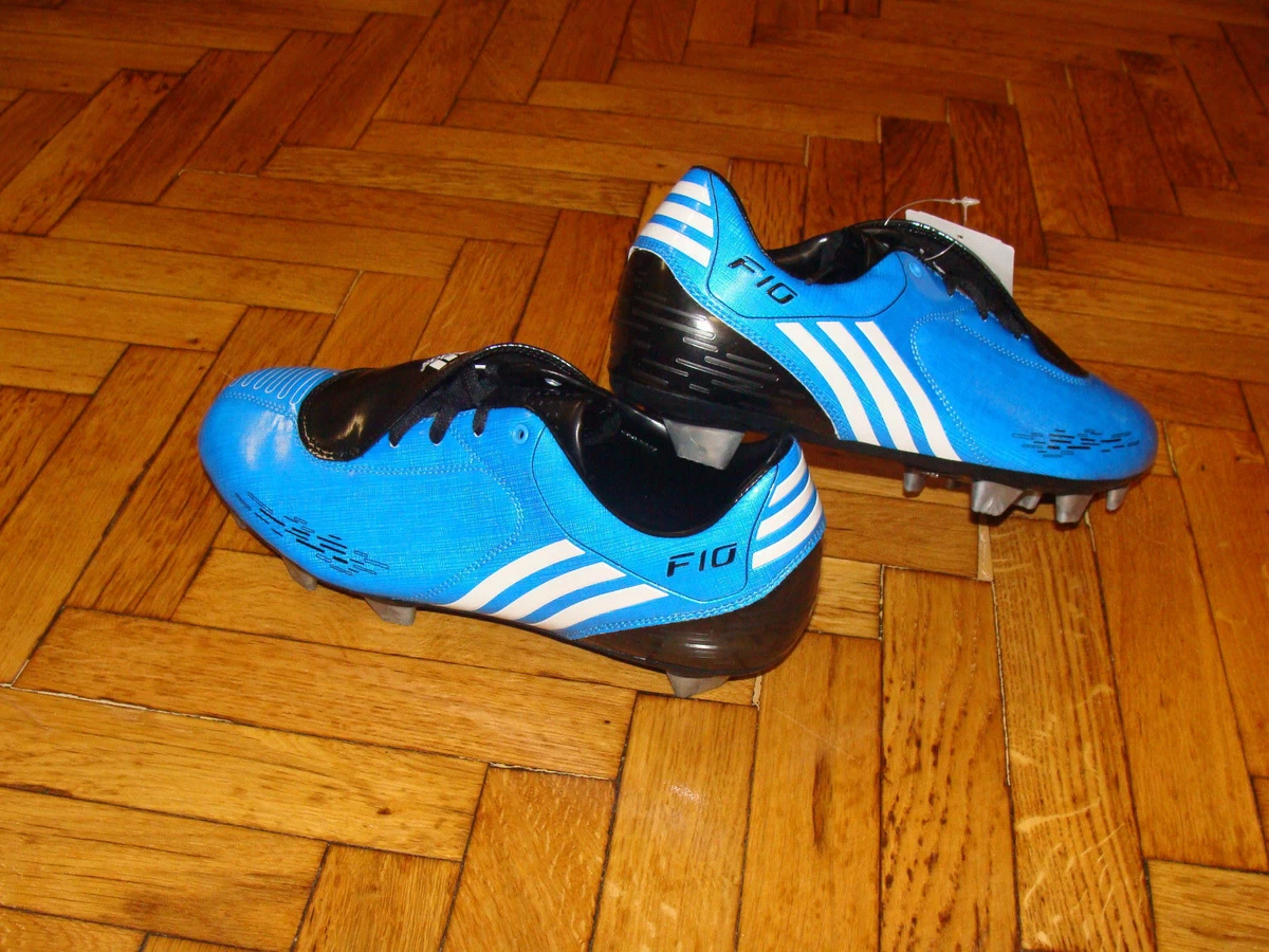 Desobediencia Nombrar moneda Adidas F10 Soccer Boots F 10 Football Soft Ground Shoes Blue NEW | eBay