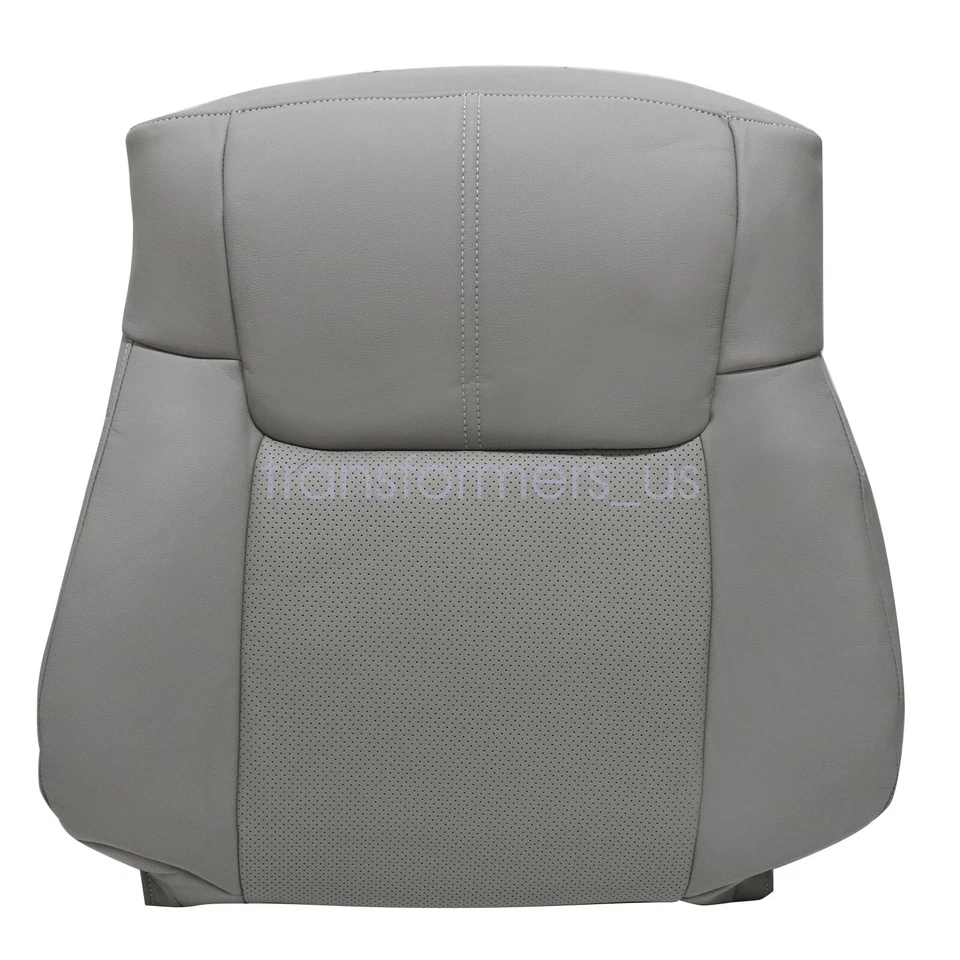 Cubierta de cuero gris para Jeep Commander 2006-2010 conductor/pasajero inferior/parte superior Foto 3 de 4