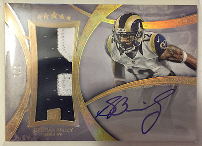 Stedman Bailey 2013 Topps 5 Star 2 Farbe Abzeichen RC Autogramm Auto #' D 1/1