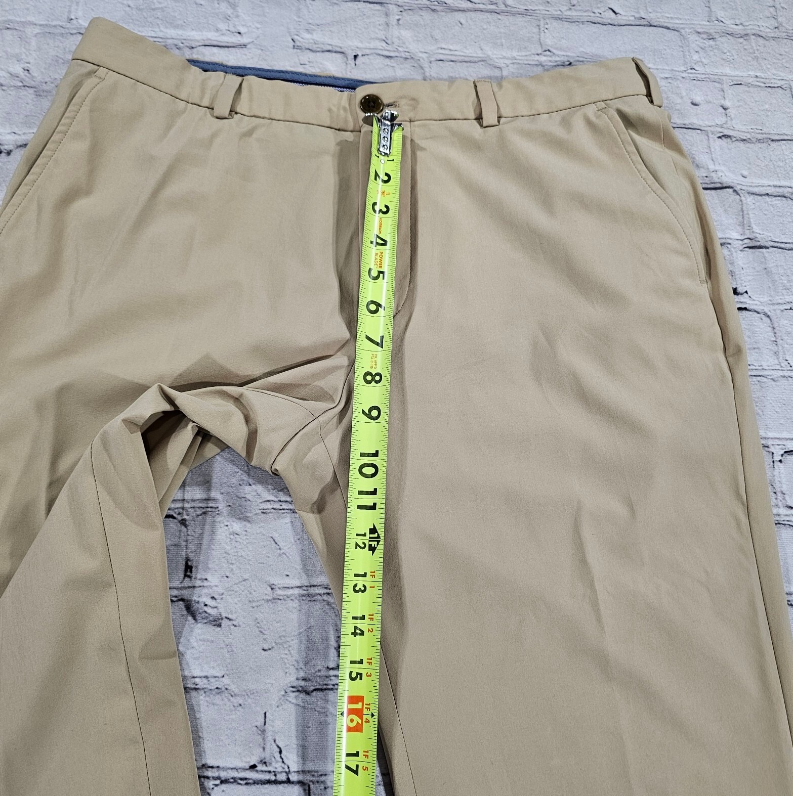 Brooks Brothers Performance Tech Beige Straight L… - image 6