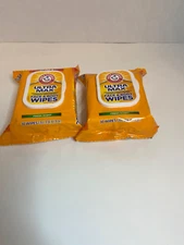Arm & Hammer Ultra Max Face & Body Wipes Fresh Scented  30 Wipes Each . (2packs)