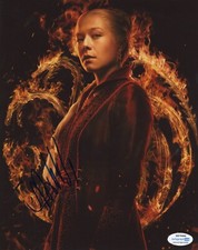 Emma D'Arcy House of the Dragon Autographed Signed 8x10 Photo ACOA