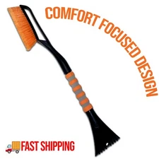 27" For Car Truck SUV Windshield Remover Scraper Car Snow Brush with Ice Scraper