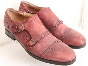 double monk strap oxblood