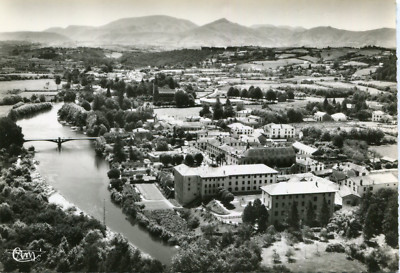 Karte USTARITZ Das Kloster und die Nive