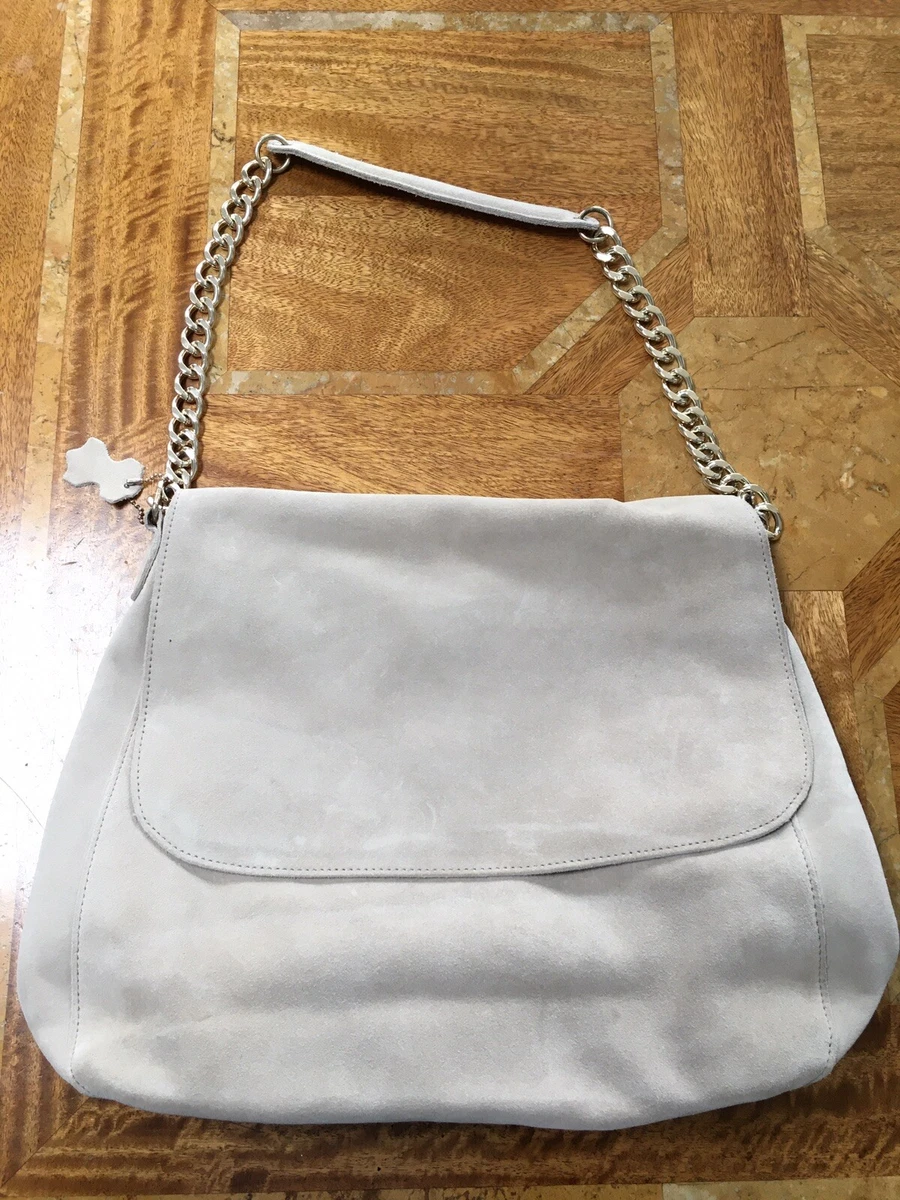 H&m suede store shoulder bag