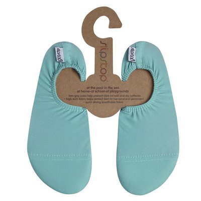 Slipstop Mint Blue Junior Badeschuhe Hausschuhe Gr.18-35