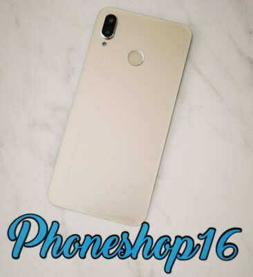 Original Huawei P20 Lite Akkudeckel Deckel Touch ID Sensor Backcover Gold A