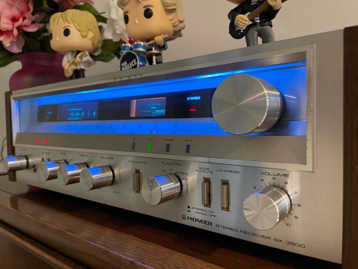 The Pioneer SX-3500. 1980. The Baby Fluoroscan! Works Great The Pioneer SX-3500. 1980. The Baby Fluoroscan! Works Great