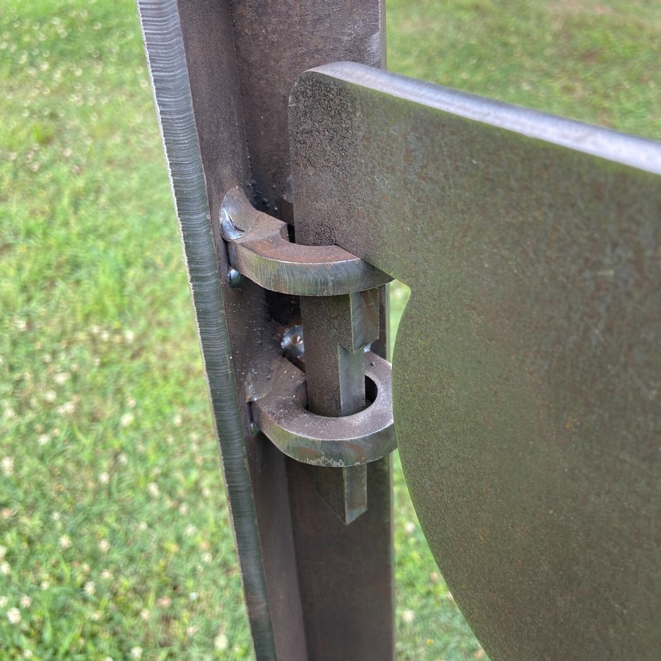 4"x3/8 AR500 Steel Shooting Reactive Targets Dueling Tree Paddles DIY