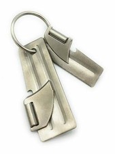 New P38  P51 Military Can Openers Stainless Steel Key Rings 3-piece bundle