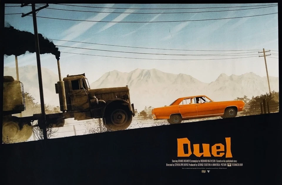 PETERBILT 281 (1957) "THE DUEL" FLAMMABLE . AMERICAN TRUCKS, 1:43 ALTAYA - Imagen 2 de 4