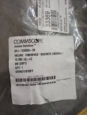 CommScope-Andrew 20ft Heliax Fiber Cable Assembly 12SM LC-LC DFJ-12S025-20