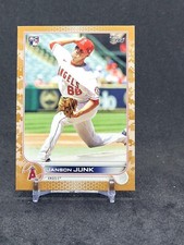 2022 Topps Series 2 Janson Junk RC 594 Memorial Day Camo #/25 Angels