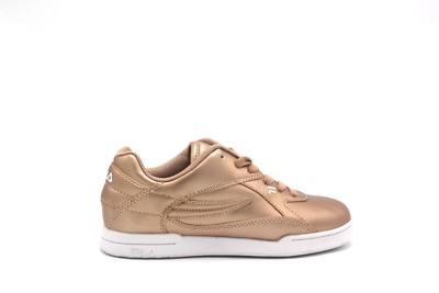 NEW 2018 WOMENS FILA AMANT LOW ROSE GOLD WHITE CLASSIC LOW TOP